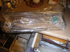 NIP Chrome Finish Towel Rack 20x9x5