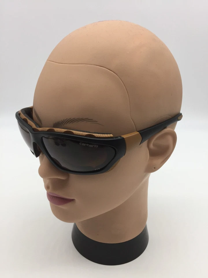 Gafas de sol Carhartt P Z87+ Safety Work negras mate lentes marrones Foto 2 de 4
