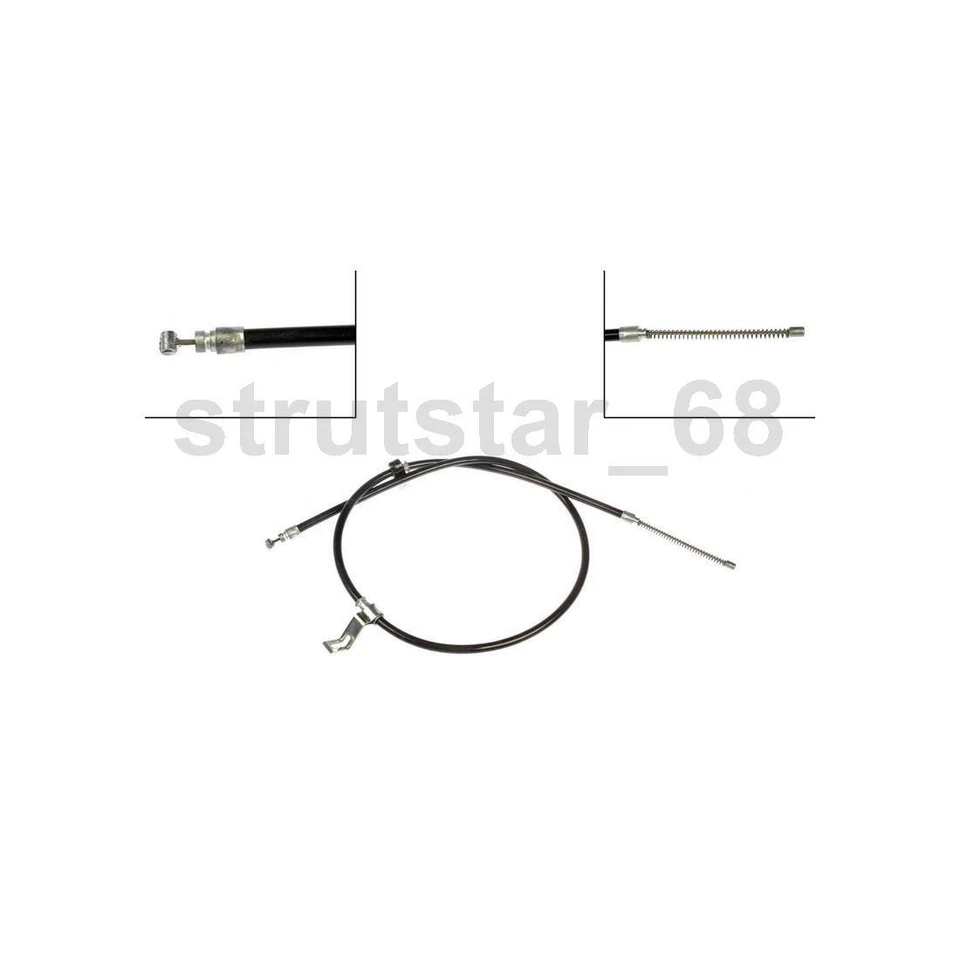 2 cables de freno de estacionamiento traseros para Chrysler Sebring 2001 2002 Chrysler Sebring Foto 2 de 4