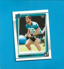 2021 Panini Donruss Rated Rookie #307 Luke Farrell RC Jacksonville Jaguars
