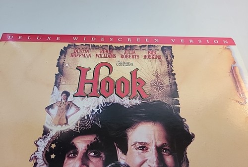 Hook Laserdisc LD Deluxe Widescreen 1992 Robin Williams, Julia Roberts Spielberg - 第 2/11 張圖片