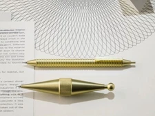 2x Pencil TOM DIXON Cog Pencil Tube Brass 0.5mm