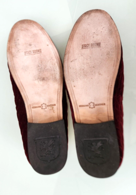 Stacy Adams Mens Velvet Valet Slip on Loafers Burgundy Sz  display picture 1