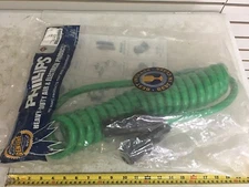 Green ABS Coiled Electric Cable PHILLIPS INDUSTRIES # PHL414022 Ref. # 41-4022