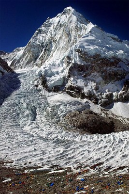 Snow At Mountain Everest Landscape Nature Print Wall Home Decor - POSTER