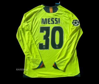 Messi #30 FC Barcelona Jersey Champions League 2005/2006