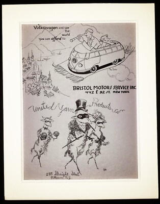 BERTRAM GOODMAN (1904 - 1988) Original Limited Edition Lithograph 1950s SIGNED
