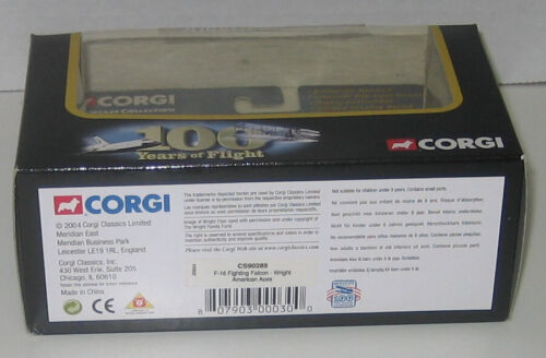 Corgi 100 Years Of Flight US Aces F-16C Falcon USAF 86th TFW Wright CS90289 - Picture 2 of 2