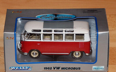 1:24 VW MICROBUS T1 SAMBA WELLY COLLECTION 2095W OVP unbespielt 1999 near mint