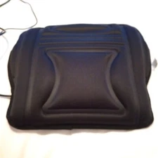 Soft Pillow Vibration Heat Car Adapter Back Massager Pain Relief Works EUC