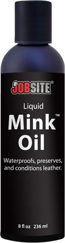 8 oz. Mink Oil Leather & Vinyl Waterproofing - Ideal for Footwear & Upholstery - Picture 3 of 8