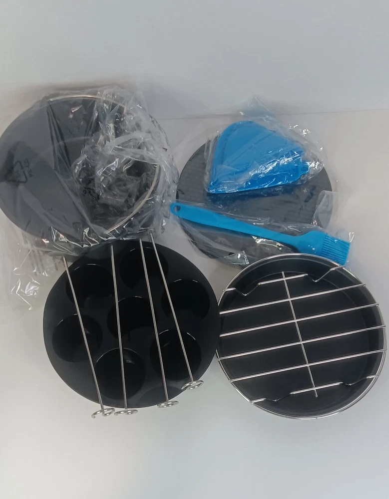 Air Fryer Accessories, Blue Set Of 8