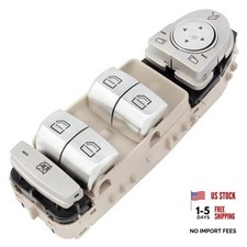 Front Driver Side Master Power Window Switch for Mercedes-Benz C300, C350e,