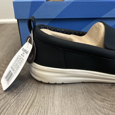 Hey Dude Black Slip-On Loafers for Men size 11 wide Amazon.com | HEYDUDE Wally Stretch Sox - Black/Black  main image 4