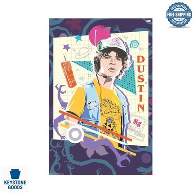 Stranger Things Season 3 Dustin Wall Poster - 19x13 Inches