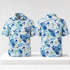 2026 Rays Margaritaville Tropical Shirt Givea...