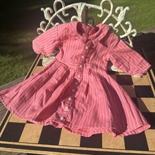 American Girl Addy Meet Pink Dress Pleasant Company 1993 Fits 18 Doll