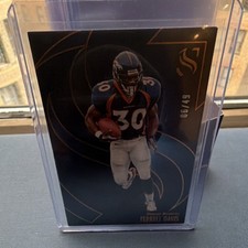 Terrell Davis Silhouette Numbered #06/49  Denver Broncos NFL Football Card