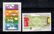 Europa CEPT 1988 Mi. 2808-2809 Neuf ** 100% Turquie, Architecture moderne
