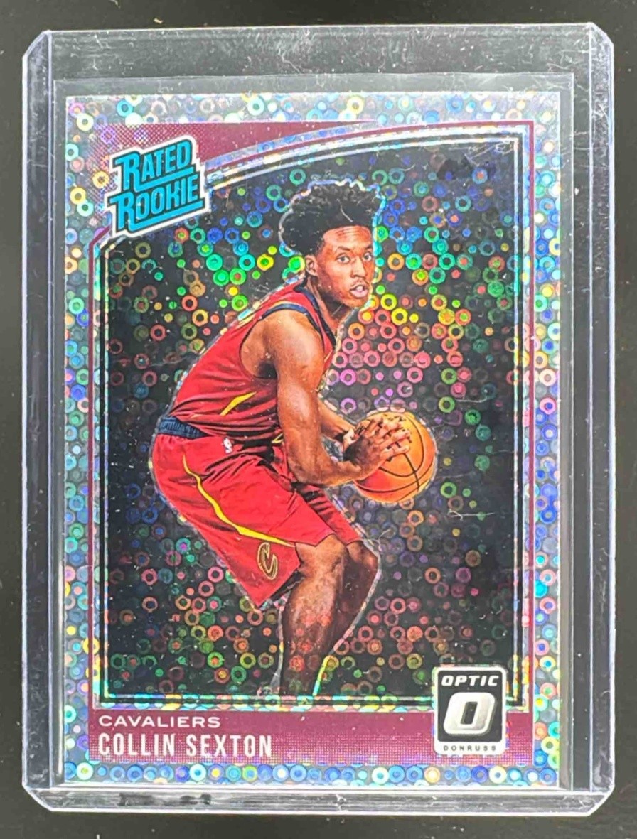 Collin Sexton 2018 Panini Donruss Optic #180 Fast Break Holo Rookie RC