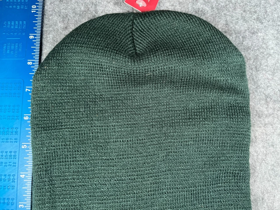 Merona Beanie Toque Adulto Talla Única Verde Tejido Acrílico Mezcla Invierno Nieve Esquí NUEVO Foto 3 de 4