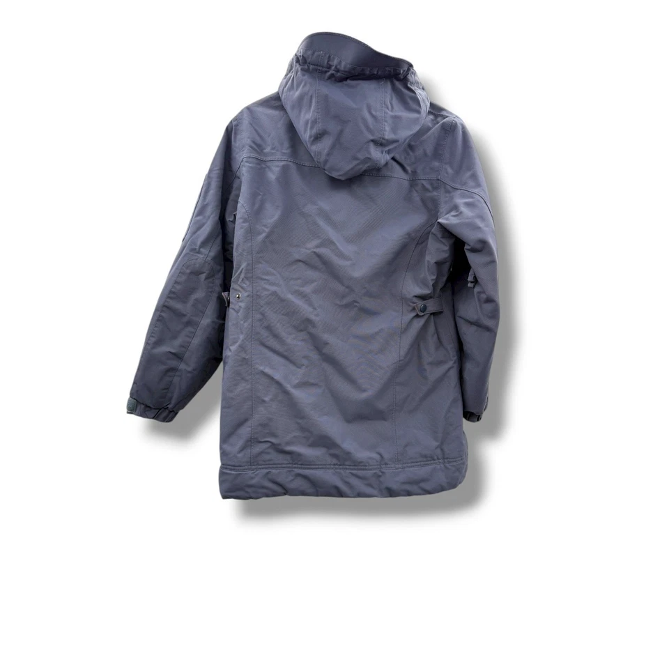 Chaqueta Parka Duluth Trading Co Espalda de Ballena Para Mujer Pequeña Impermeable Aislada Trabajo Foto 2 de 4