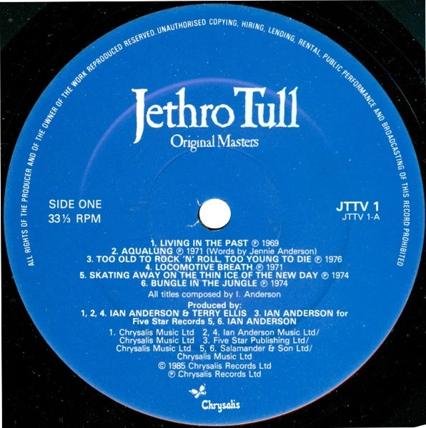 Jethro Tull - Original Masters (LP, Comp) - 3620019684 - Image 3 of 4