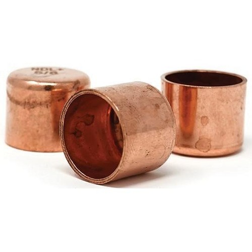 NDL W7008 Cap 3/4 in Copper pipe fittings C Sweat connections for refrigeration,