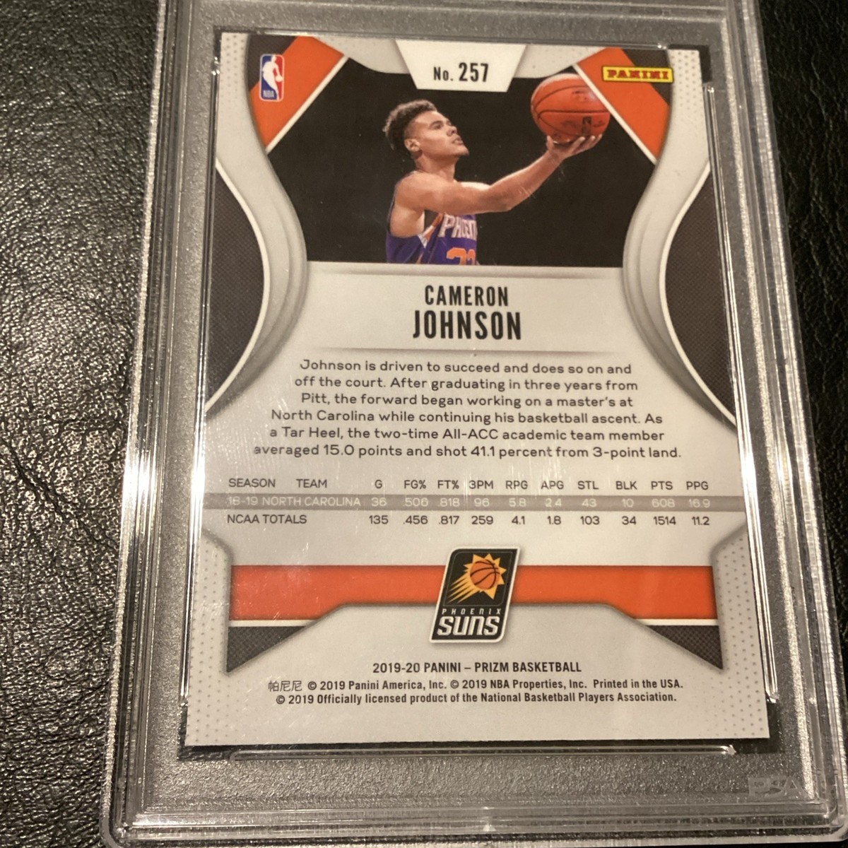 Cameron Johnson RC CARD 9枚セット 2019 PRIZM CAMERON JOHNSON RC #257 PSA 9 MINT ROOKIE CARD