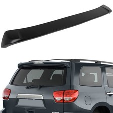 Spoiler Wing Fits 2008-2016 Toyota Sequoia Abs Primed Black Spoiler Wing Fits 2008-2016 Toyota Sequoia Abs Primed Black