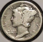 Silver Dime - Mercury - 1935 [117]