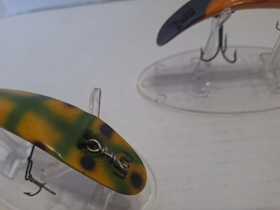 Lote De Colección De 6 Señuelos Flatfish 3) U20 2) Lazy Ikes-3 (1) Kautzky Lazy Ike -3 Foto 2 de 4