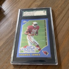 2000 Topps Chrome #242 Thomas Jones #/1650 Rookie Card RC. rookie card picture