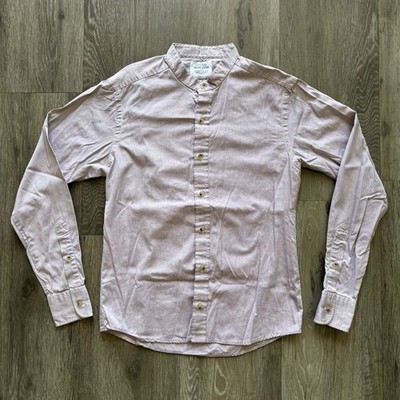 Taylor Stitch L. Gambert Custom Shirt Men s Sz Small Pink Oxford Button Down USA