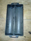 Wagner Ware Cast Iron Double Loaf French Bread Pan USA Rare Vintage