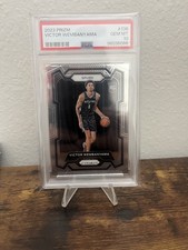 Panini Prizm 2023-24 Victor Wembanyama #136 Rookie PSA 10 San Antonio Spurs