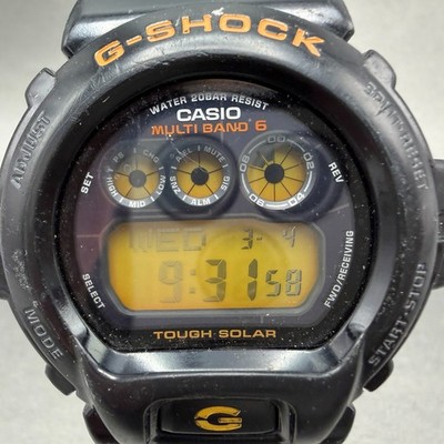 時計 G-SHOCK GW-6900B Casio G-Shock GW-6900B Watch Men 51mm Digital Black Alarm