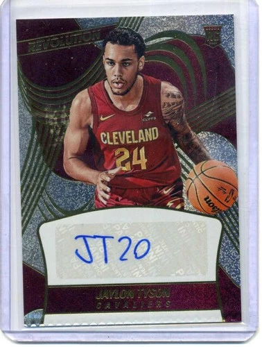 2024-25 Panini Revolution RA-JAY Jaylon Tyson Rookie Auto RC Cleveland Cavaliers