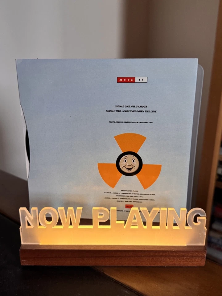 Erasure - 'Oh L'Amour' 7inch Vinyl -Thomas The Tank Engine Sleeve - Image 2 of 4