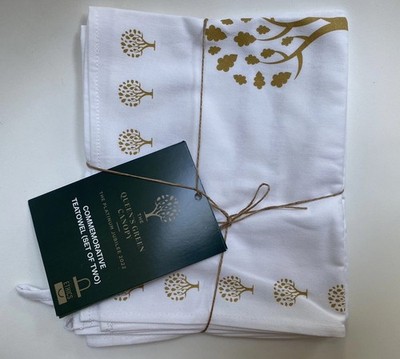 The Queen s Green Canopy The Platinum Jubilee Cotton Collectable Teatowels
