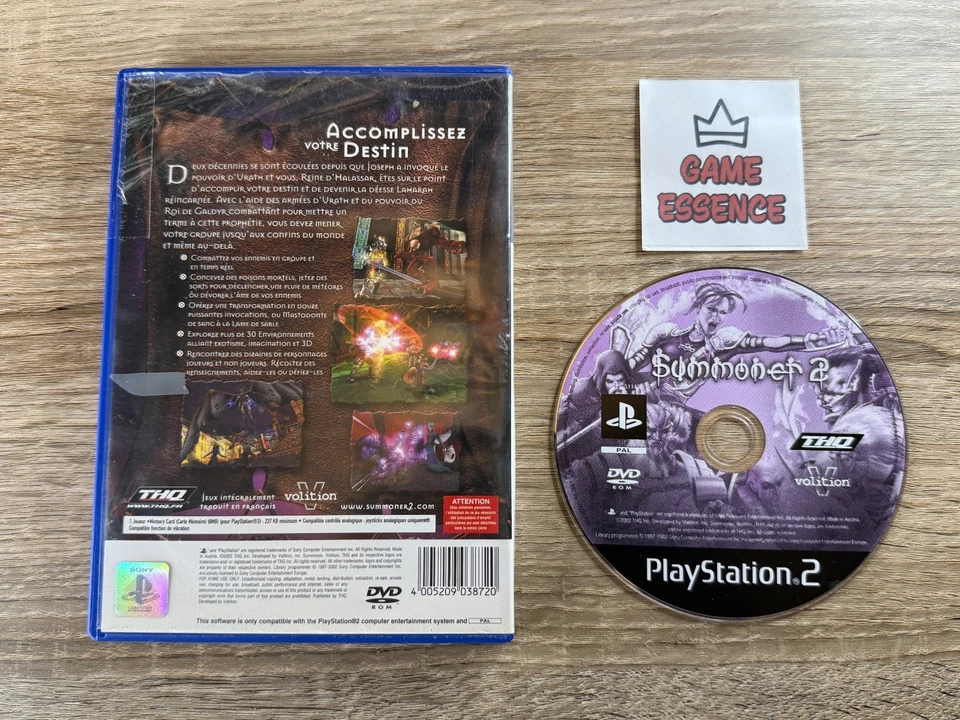 Summoner 2 PS2 Sans Notice PAL FR Sony PlayStation 2 - Photo 3/4