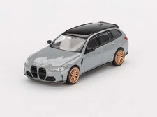 BMW M3 Competition Touring Brooklyn Grey Mini GT Diecast 1:64 Model MGT00864