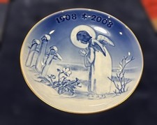Royal Copenhagen 1945 100th Anniversary Commemorative Year Plate, Mint