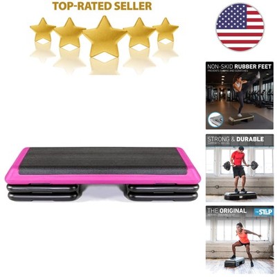 Total-Body Fitness Aerobic Step with Height Adjustments
