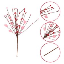 5 Pcs Valentine's Day Love Decoration Shaped Floral Pick