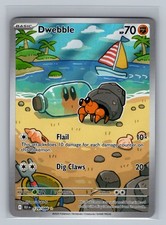 Dwebble 129/086 Black Bolt Pokémon TCG Illustration Rare Holo 2025 on eBay