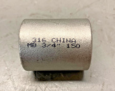 3/4" NPT Threaded, Stainless Coupling