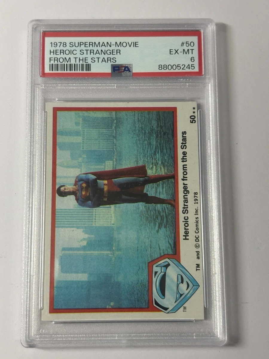 Superman The Movie Trading Cards for sale | eBay