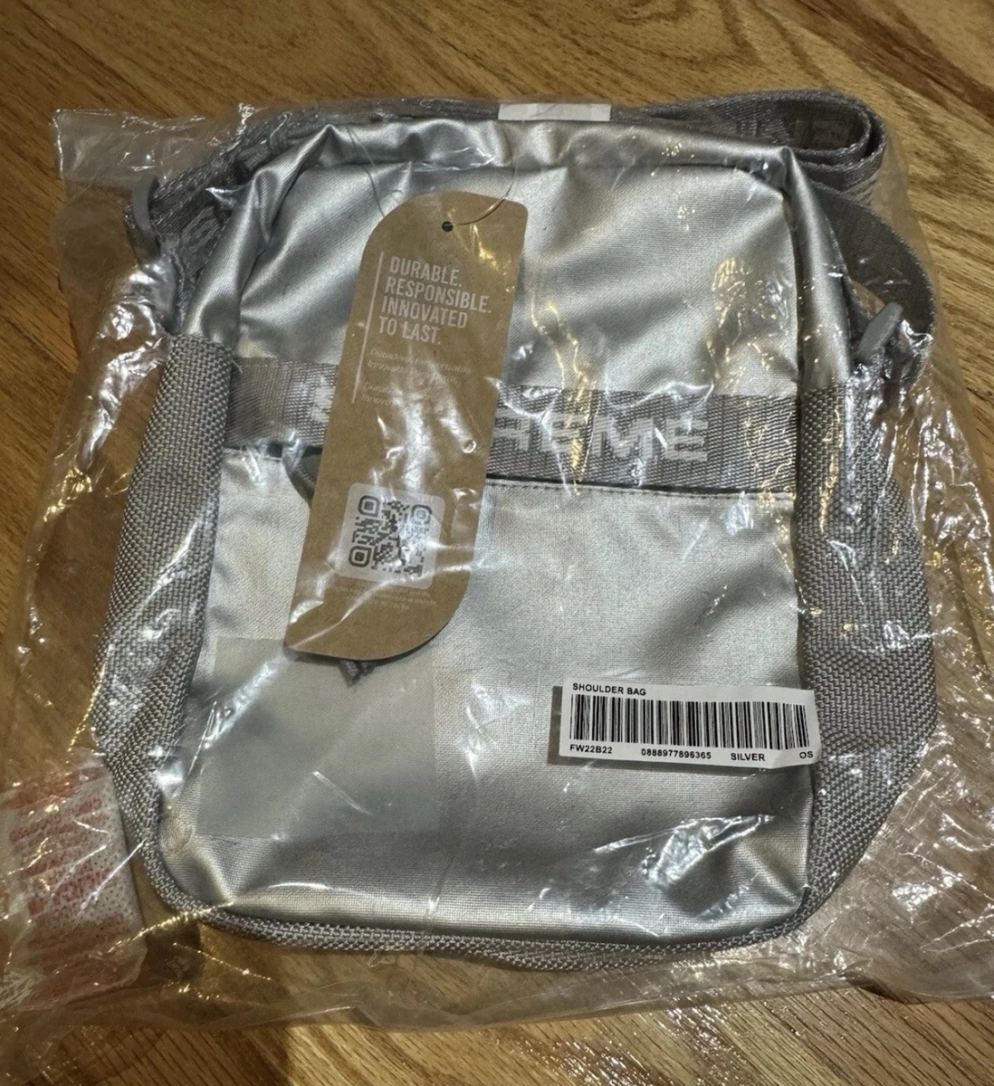 Supreme Silver Bags for Men for sale | eBay