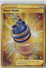 boost shake gold card pokemon Boost-Shake (EVS 229) You can use this card during your first turn or on a Pokmon that was put into play this turn Boost Shake #229 Prices |